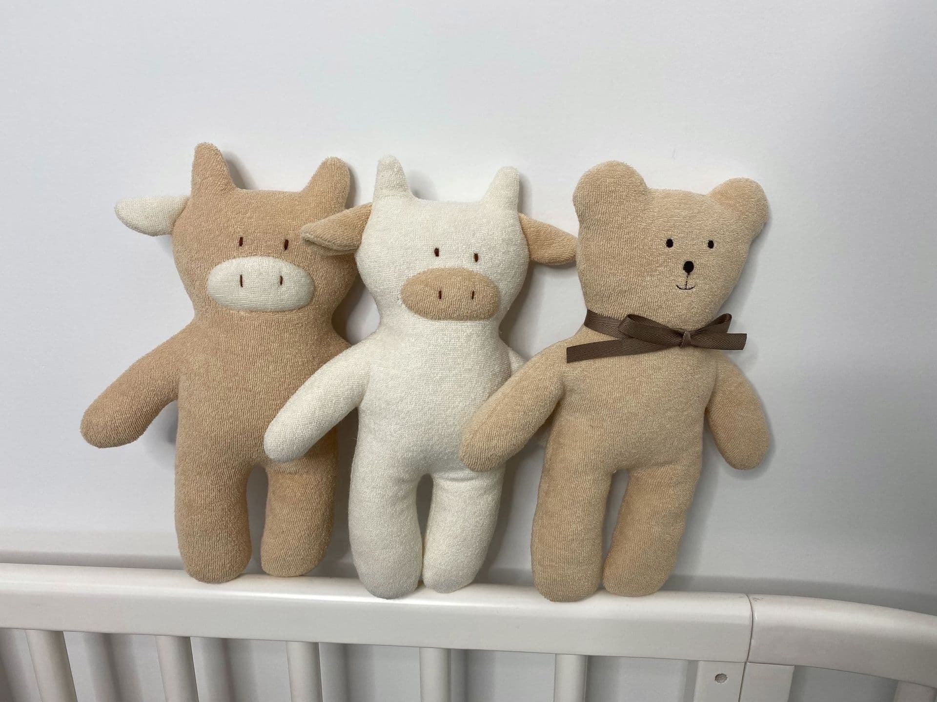 image-Baby Comfort Doll - Green Mouse Plush Toy