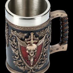 image-Stainless Steel Beer Mug - 501-600ml Skeleton