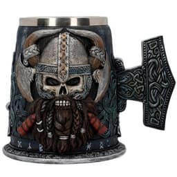 image-Stainless Steel Beer Mug - 501-600ml Skeleton