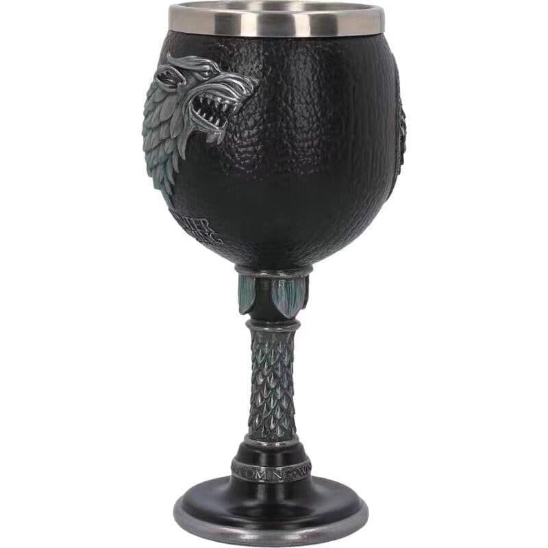 image-Stainless Steel Beer Mug - 501-600ml Skeleton