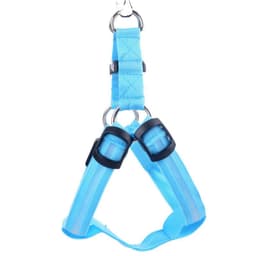 image-Amazon LED pet supplies LED luminous dog harness for medium and large dogs luminous dog aquarium lights led