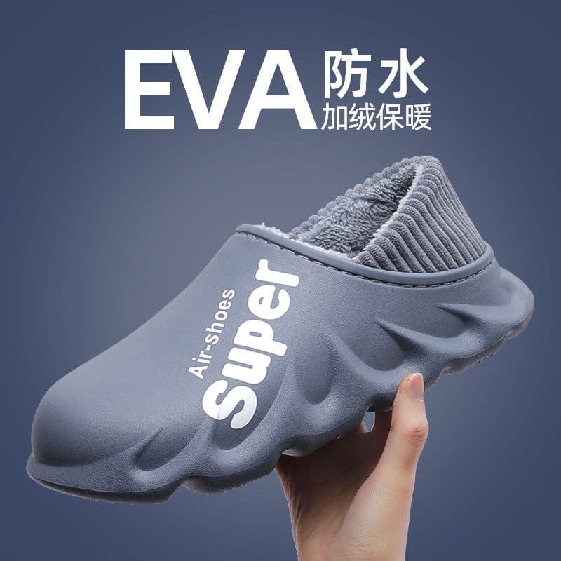 image-Low-cut snow boots men's winter warmth and velvet thickening 2021 new pedal waterproof non-slip cotton shoes men's winter