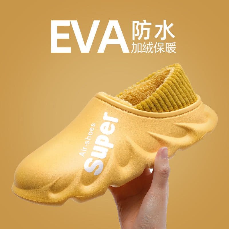 image-Low-cut snow boots men's winter warmth and velvet thickening 2021 new pedal waterproof non-slip cotton shoes men's winter