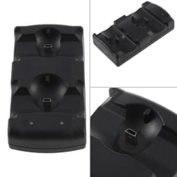 image-Dual Chargers USB Dual Charging Powered Dock Charger for PlayStation 3 for PS3 Controller & Move Navigation Wholesale
