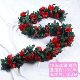 image-Simulation Rose Vine Fake Flower - Home Decor