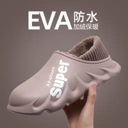 image-Low-cut snow boots men's winter warmth and velvet thickening 2021 new pedal waterproof non-slip cotton shoes men's winter