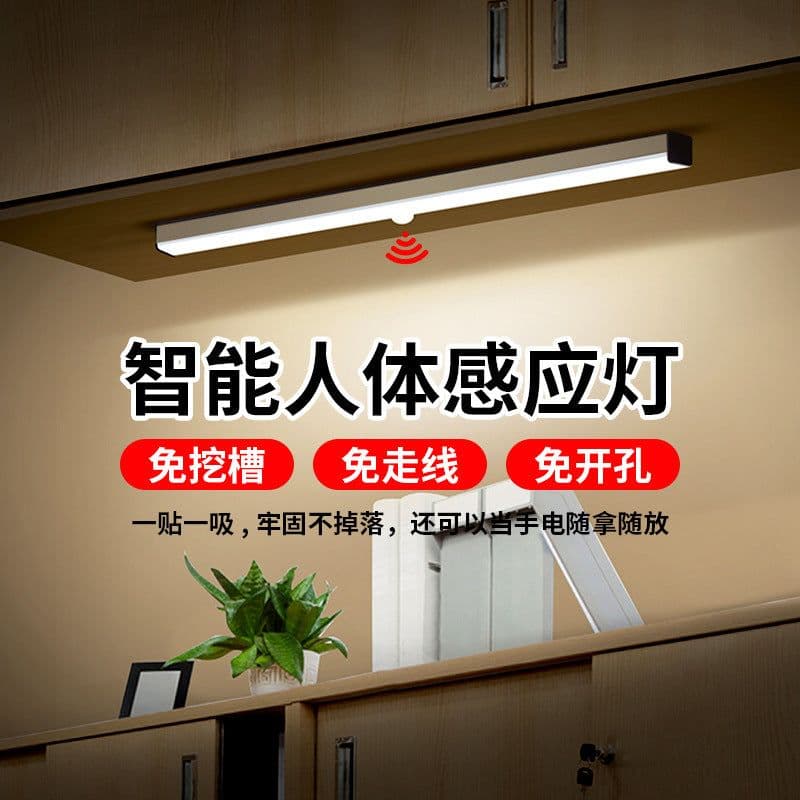 image-Xiaoqin LED Induction Wardrobe Lamp - Warm Light