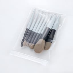 image-Nongying 8 mini Morandi color makeup brush sets, soft bristles, plastic handle, portable beauty tools in stock