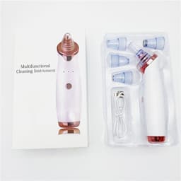 image-Blackhead Remover - Ultrasonic Pore Cleaner, White, 8821, 3-Gear