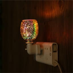 image-Manufacturers supply 3D aromatherapy wax melting lamp, fresh air, household aromatherapy stove, creative flameless electric wax melting device