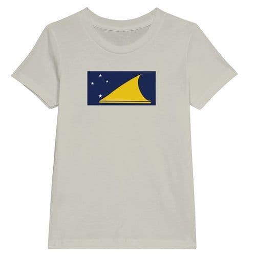 image-Drapeau des Tokelau - T-shirt enfant premium ras du cou