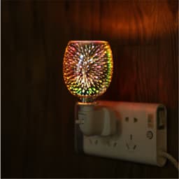 image-Manufacturers supply 3D aromatherapy wax melting lamp, fresh air, household aromatherapy stove, creative flameless electric wax melting device