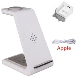 image-3 In 1 Fast Charging Station Wireless Charger Stand Wireless Quick Charge Dock For Phone Holder