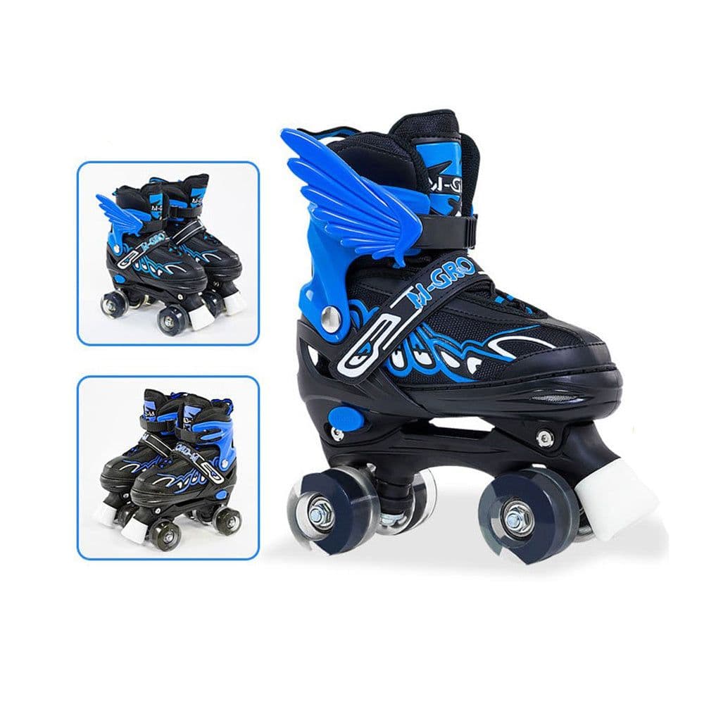 image-Children Adjustable Skates Roller Skates Boys Girls Kid's Roller 4-Wheels Outdoor Sports Skates