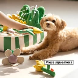image-Pet Dog Food Leakage Educational Toys
