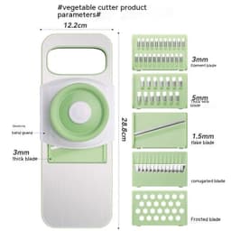 image-Multi-function Vegetable Chopper Household Stainless Steel Kitchen Grater