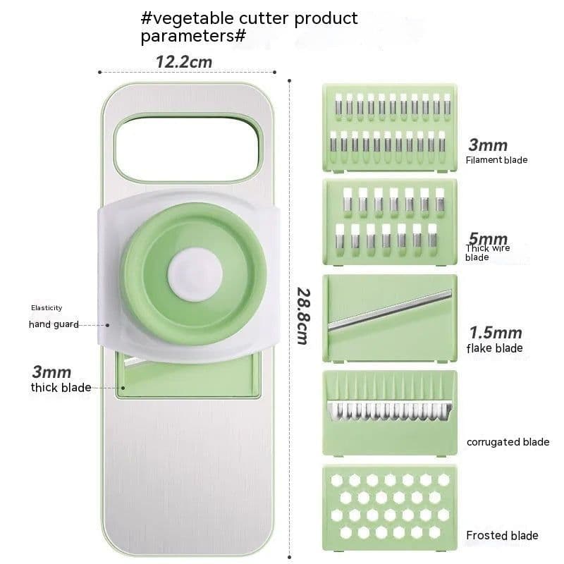 image-Multi-function Vegetable Chopper Household Stainless Steel Kitchen Grater