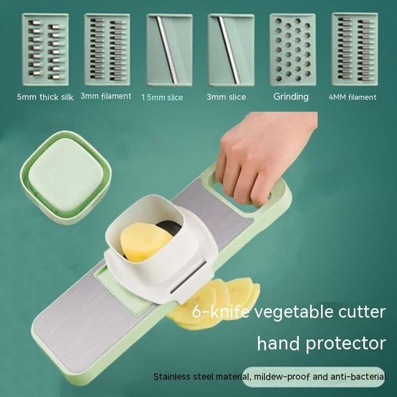 image-Multi-function Vegetable Chopper Household Stainless Steel Kitchen Grater