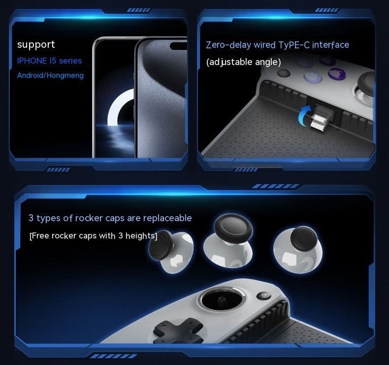 image-G8 Gamepad Type-c Interface Simulator Android