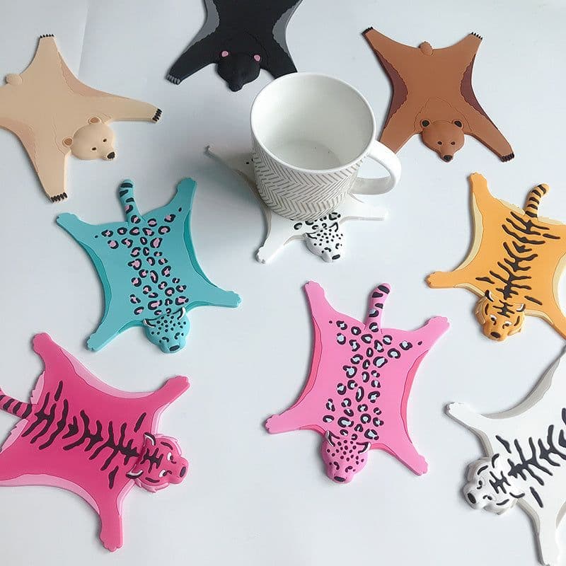 image-Heat-resistant Silicone Insulation Water Cup Mat