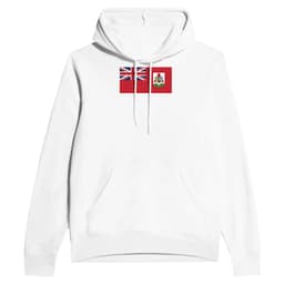 image-Drapeau des Bermudes - Sweat à capuche unisexe | Bella + Canvas 3719