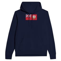 image-Drapeau des Bermudes - Sweat à capuche unisexe | Bella + Canvas 3719
