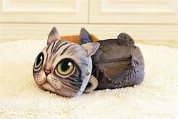 image-3D Animal Charcoal Car Pillow