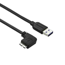 image-USB Cable to Micro USB Startech USB3AU2MLS Black