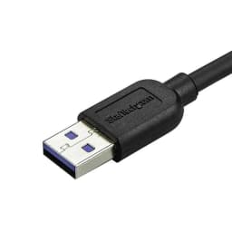 image-USB Cable to Micro USB Startech USB3AU2MLS Black