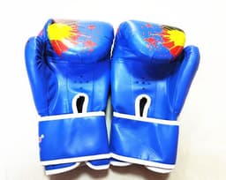 image-Splash Ink Map Large Sanda Gauntlets Boxing Gloves