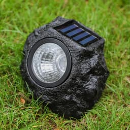 image-Outdoor Solar Spotlights Simulation Stone Lawn Lamps LED Solar Lights IP65 Waterproof Landscape Decoration Lighting Lawn Lamps