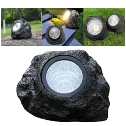 image-Outdoor Solar Spotlights Simulation Stone Lawn Lamps LED Solar Lights IP65 Waterproof Landscape Decoration Lighting Lawn Lamps