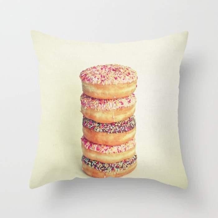 image-Stack of Donuts Cushion/Pillow