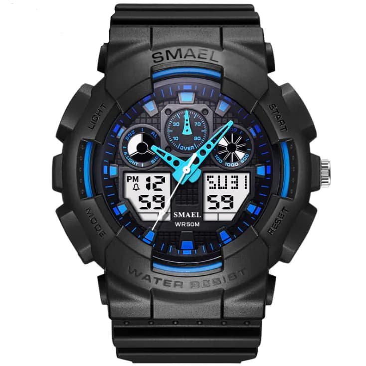 image-Sports Multifunctional Electronic Watch For Men