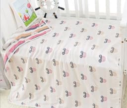 image-110 * 110cm baby bath towel cover blanket gauze children quilt quality baby children pure cotton 6 six layer gauze bath towel