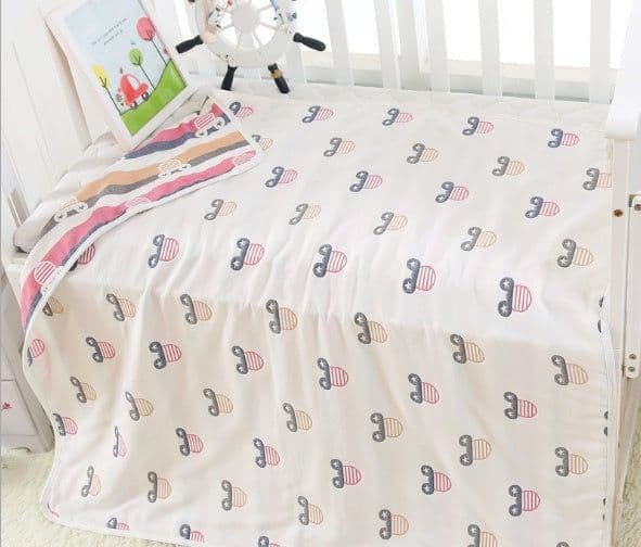 image-110 * 110cm baby bath towel cover blanket gauze children quilt quality baby children pure cotton 6 six layer gauze bath towel