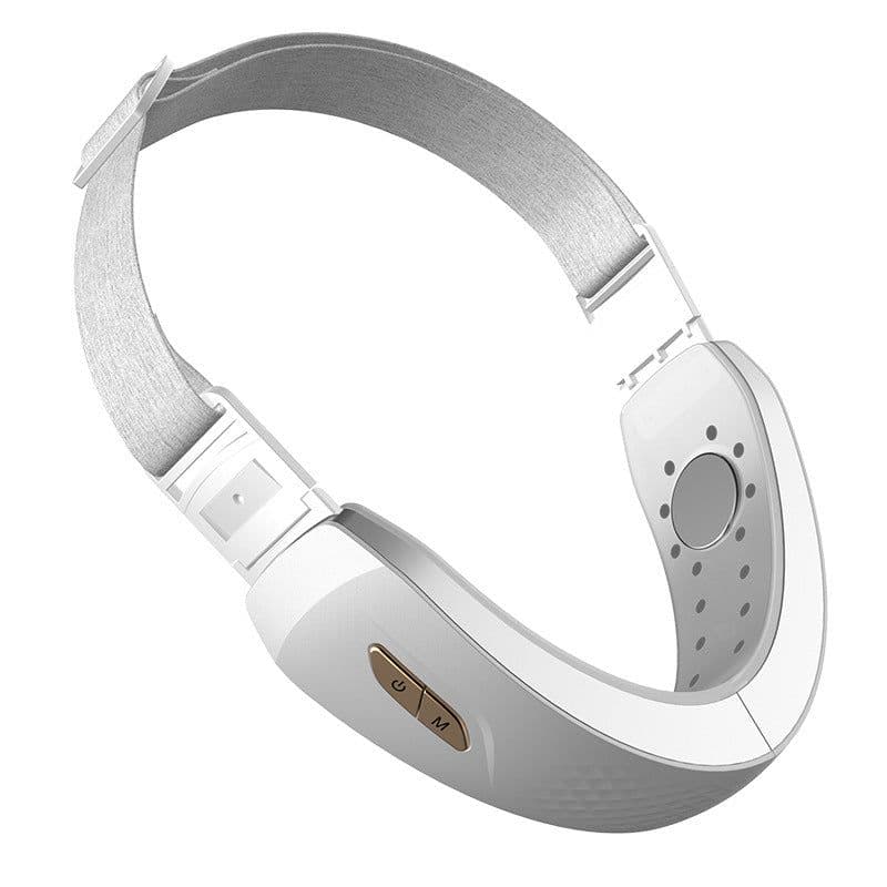 image-LED Photon Therapy V-shaped Slimming Facial Micro-current Electric Vibration Lifting Massager