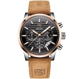 image-High Quality Fashion Leather Band Watch For Men