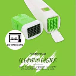 image-Multi-purpose Garlic Press Cube Garlic Cutter Magic Garlic Cube Cutter Presser Squeeze Garlic Cuber Press Chopper Slicer