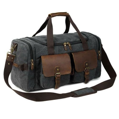 image-High Quality Outdoors Canvas Duffel Bag