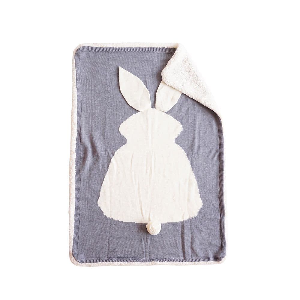 image-Baby knitted blankets spring and autumn blankets