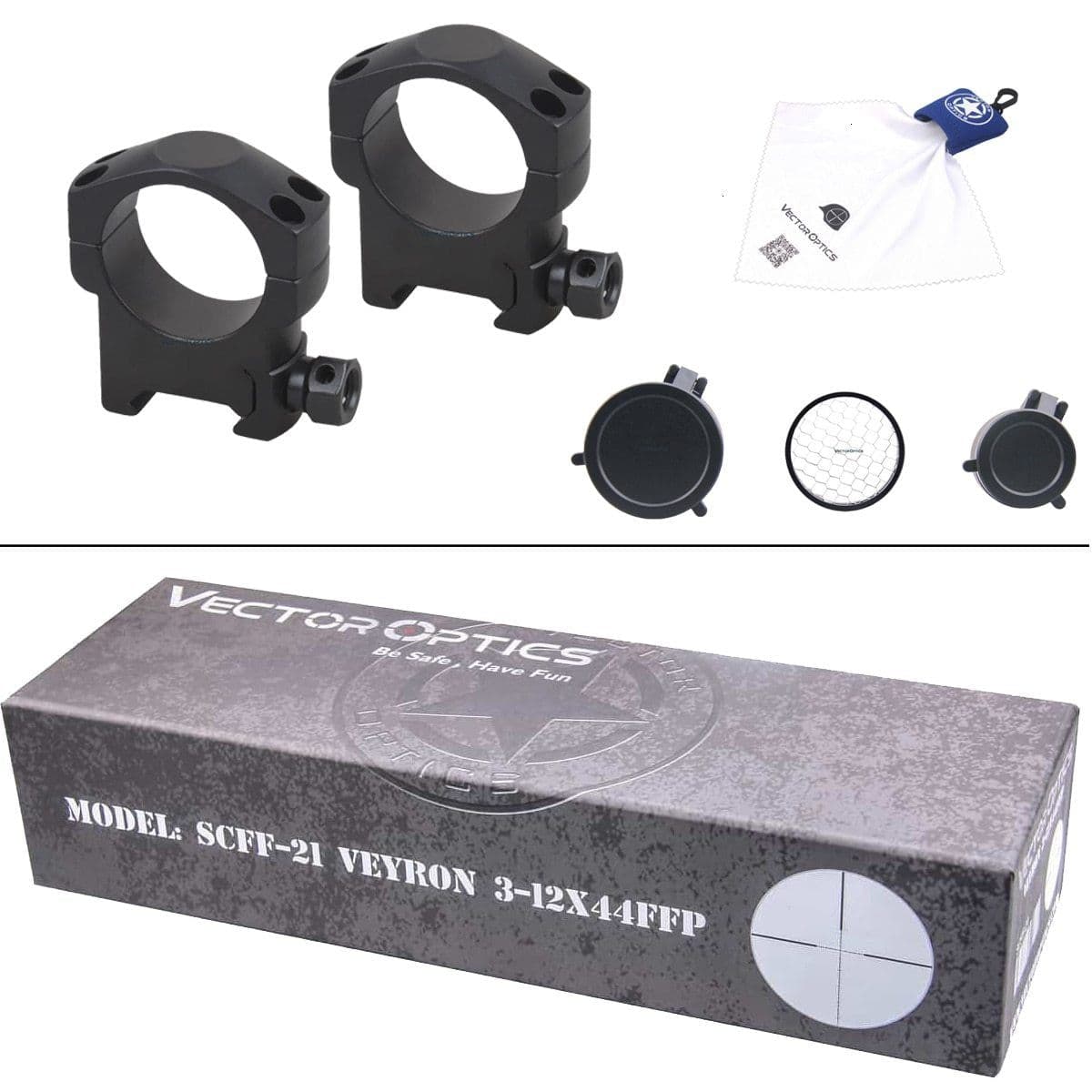 image-Optics Veyron FFP 3-12x44 Ultra Compact Riflescope Air Rifle Scope