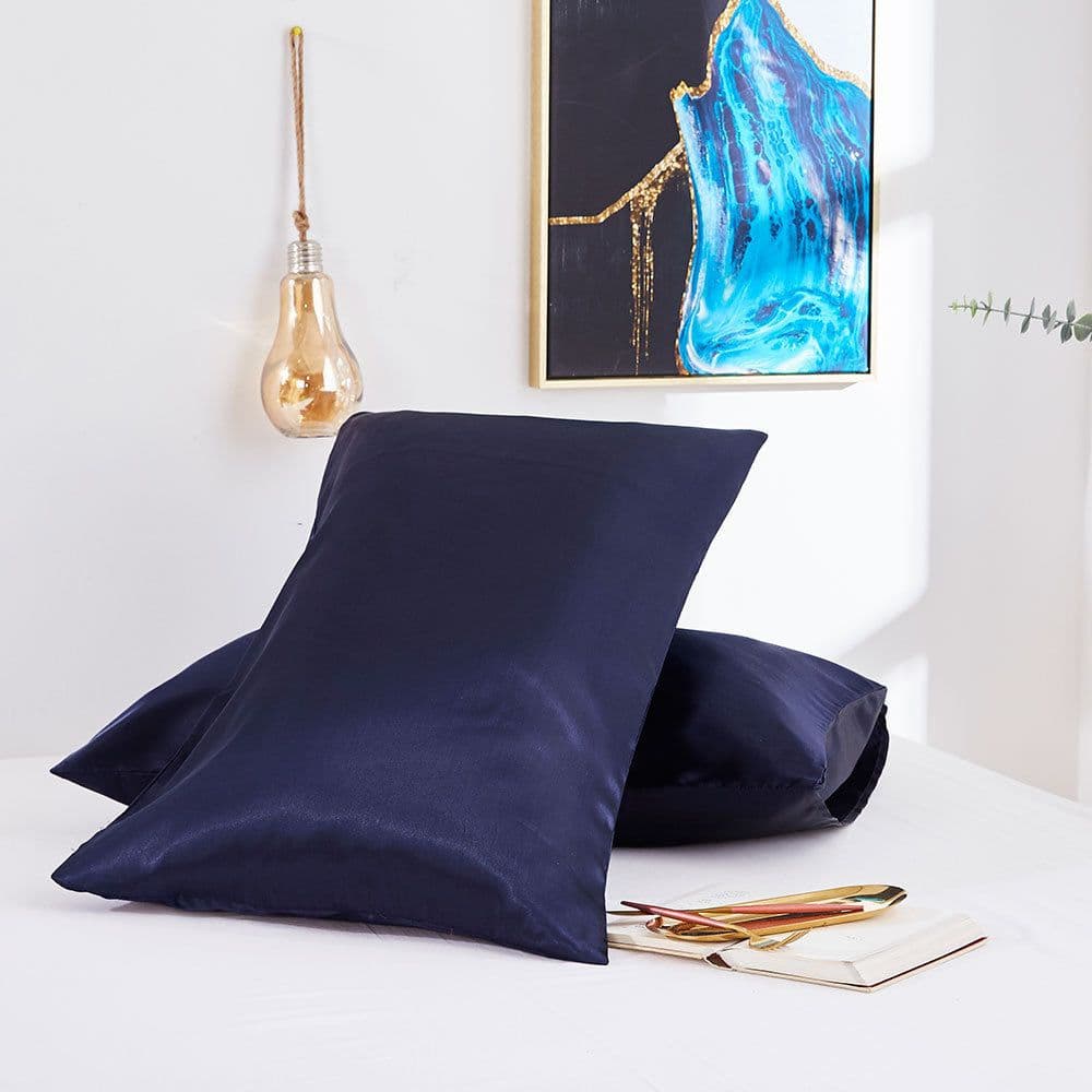 image-Silk double pillowcase