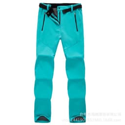 image-Women's Fleece Pants Black XXXL Windproof