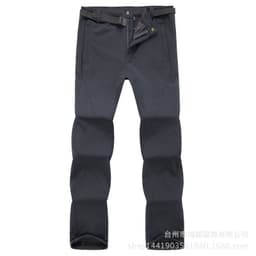 image-Women's Fleece Pants Black XXXL Windproof