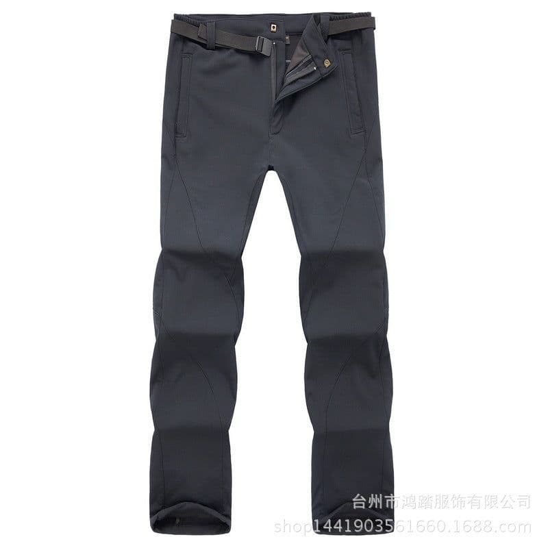 image-Women's Fleece Pants Black XXXL Windproof
