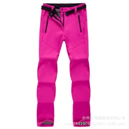 image-Women's Fleece Pants Black XXXL Windproof