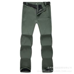 image-Women's Fleece Pants Black XXXL Windproof