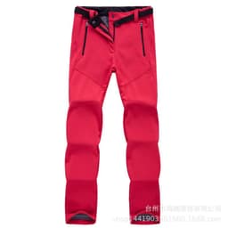 image-Women's Fleece Pants Black XXXL Windproof