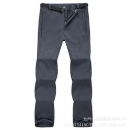 image-Women's Fleece Pants Black XXXL Windproof